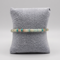 Lagoon Tile Strand – Pastel Heishi Beaded Bracelet⁠