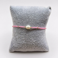 Blush Pearl Strand – Pink Seed Bead & Freshwater Pearl Bracelet