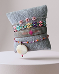 Boho Daisy & Shell Stack⁠